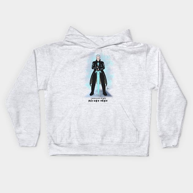 Vergil Mirage Edge Kids Hoodie by An_dre 2B